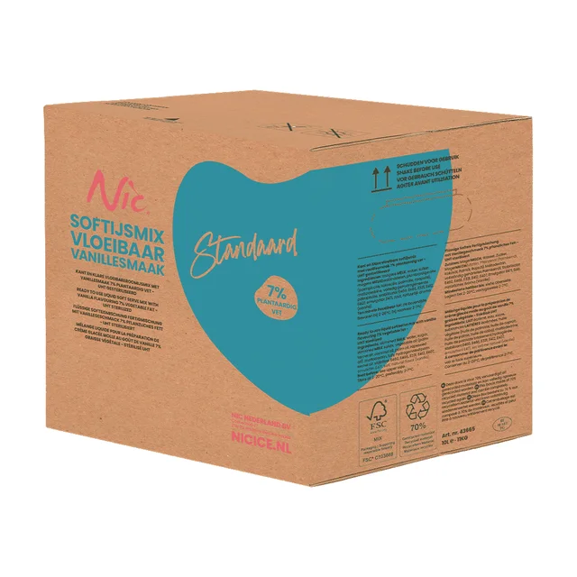 Standaard IJsmix vloeibaar 7% vet